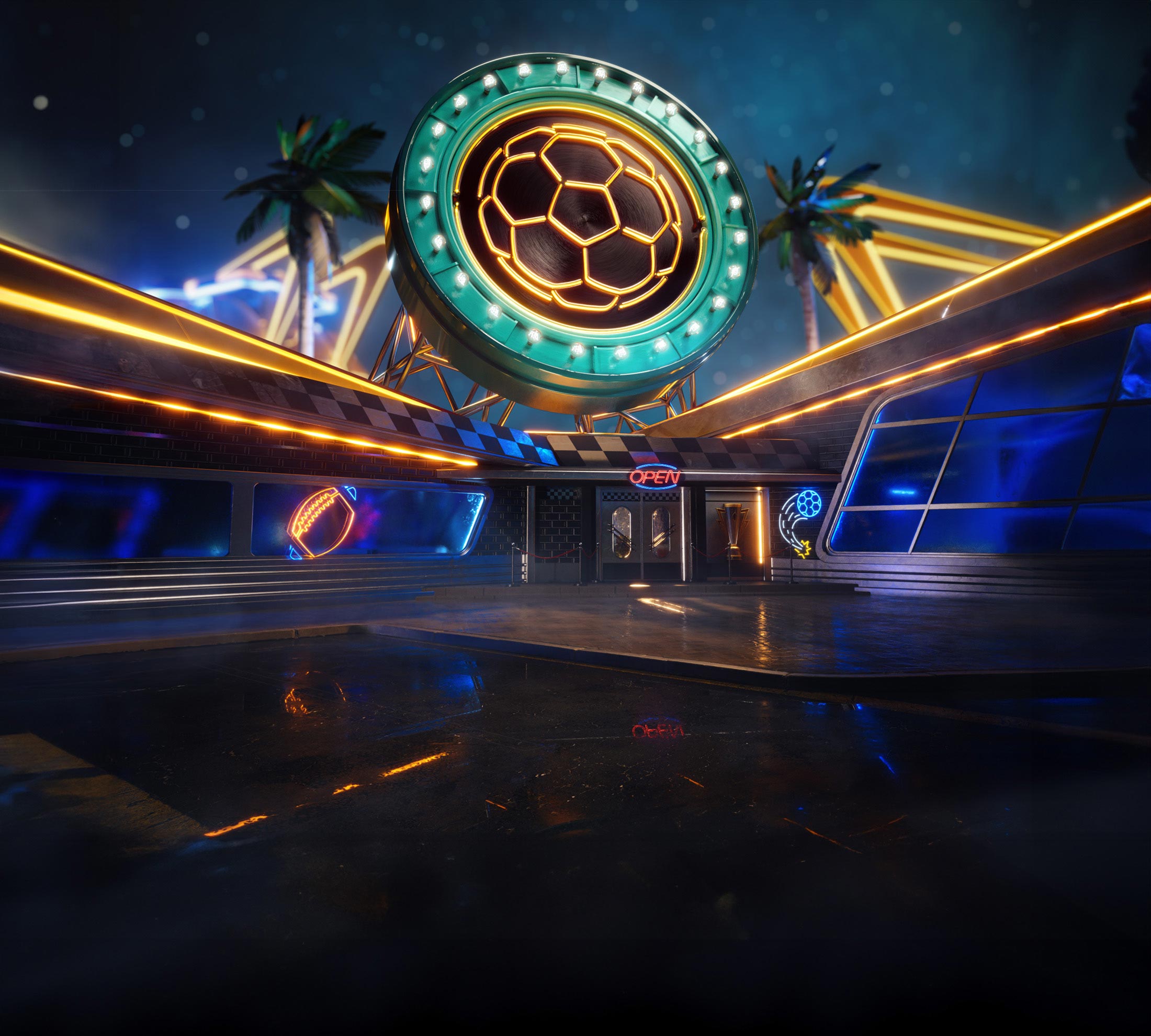 promo background